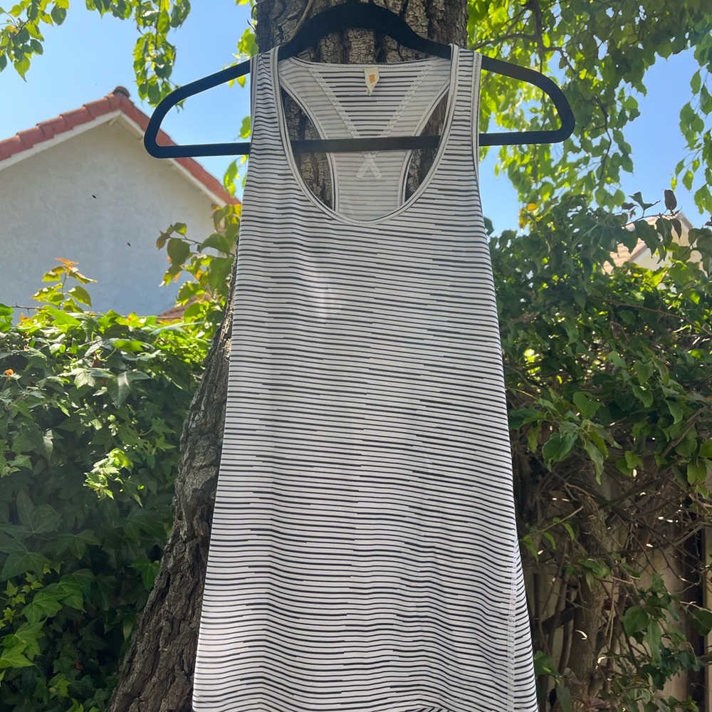 Striped Sleeveless Tank Top